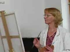 Mujer de vagina depi ...